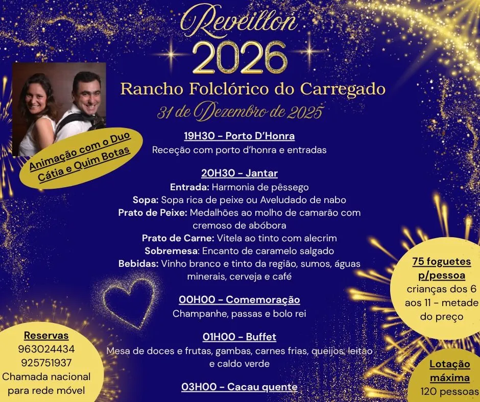 Passagem de Ano do Carregado 2025