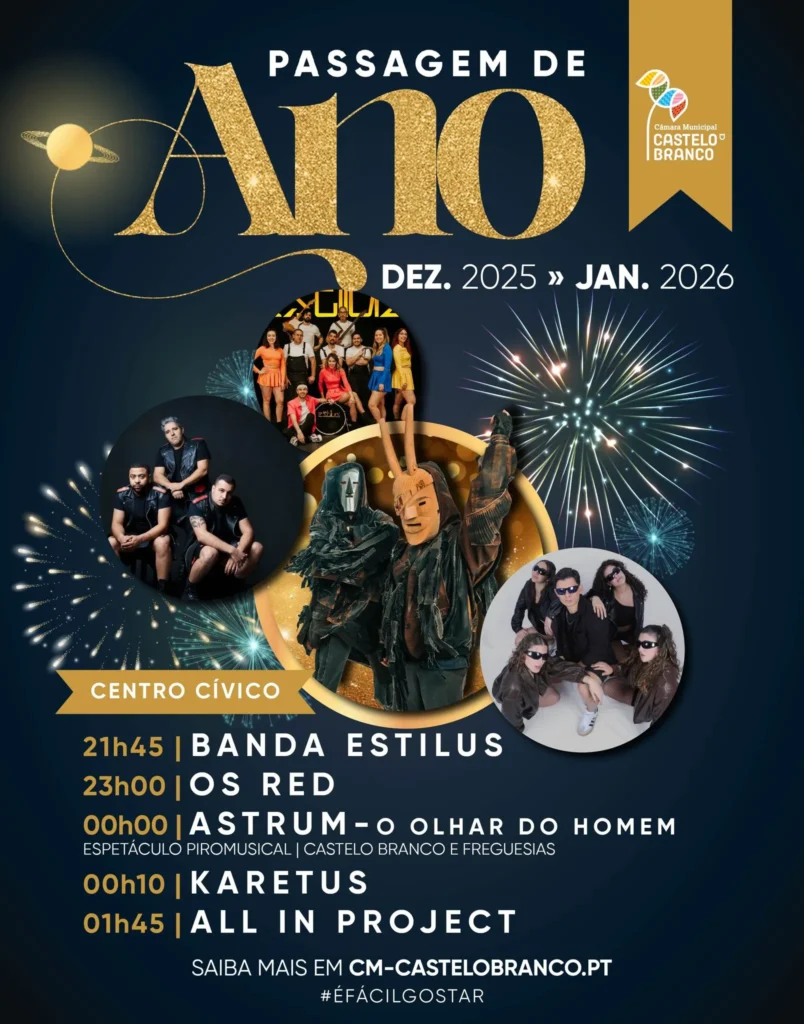 Passagem de Ano de Castelo Branco 2025