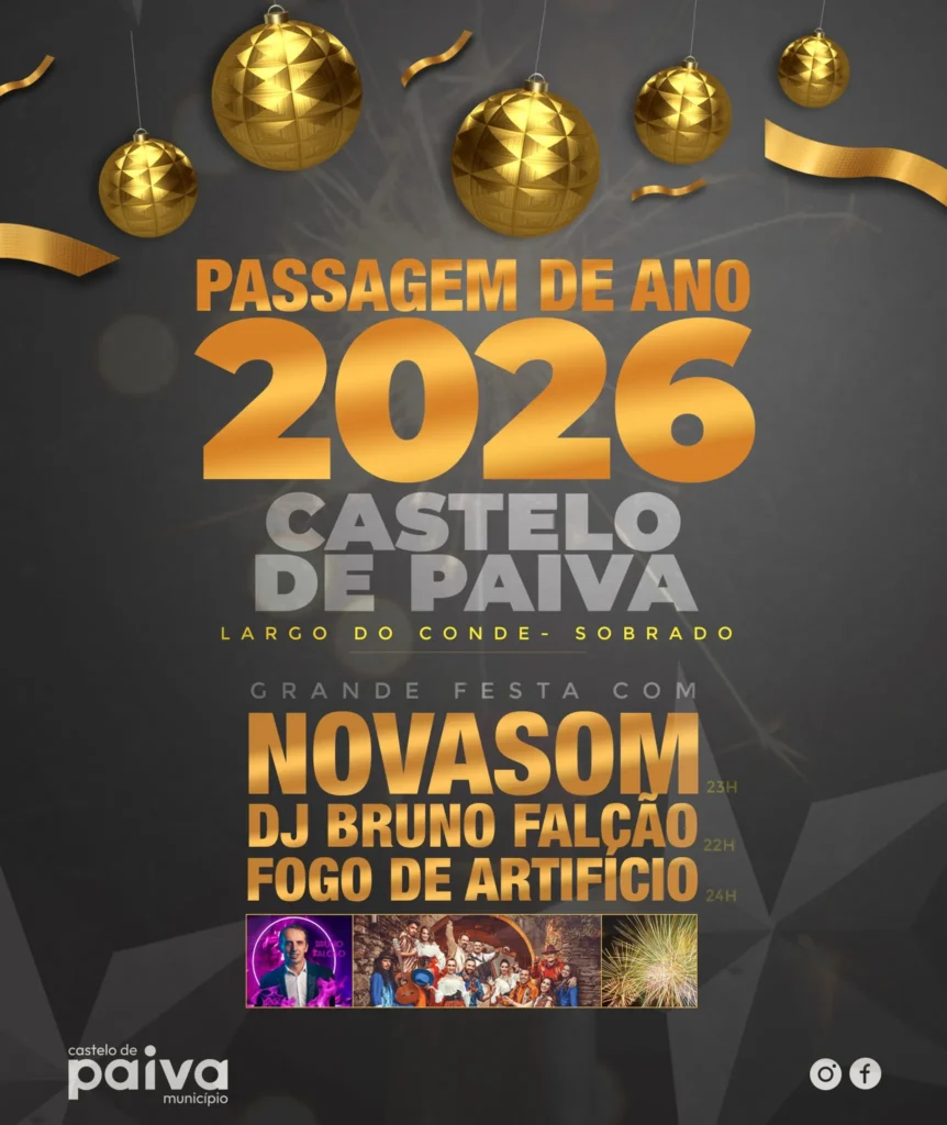 Passagem de Ano de Castelo de Paiva 2025