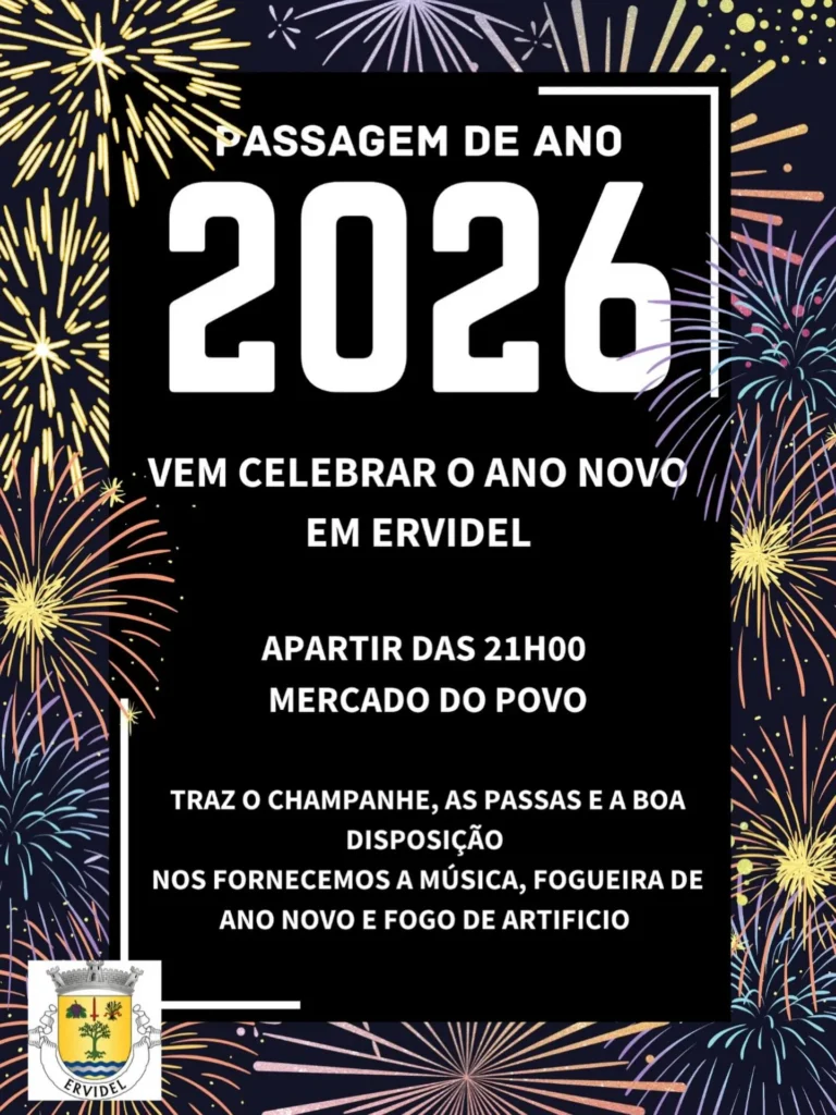 Passagem de Ano de Ervidel 2025