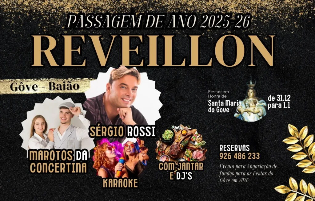 Passagem de Ano de Gôve, Baião 2025