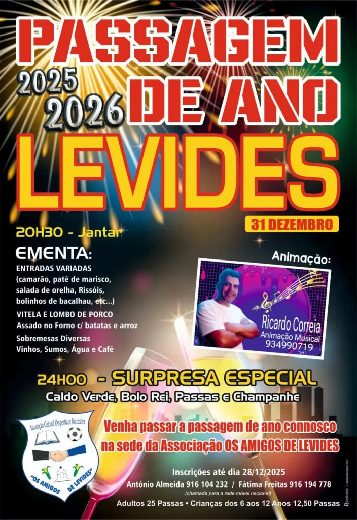 Passagem de Ano de Levides 2025