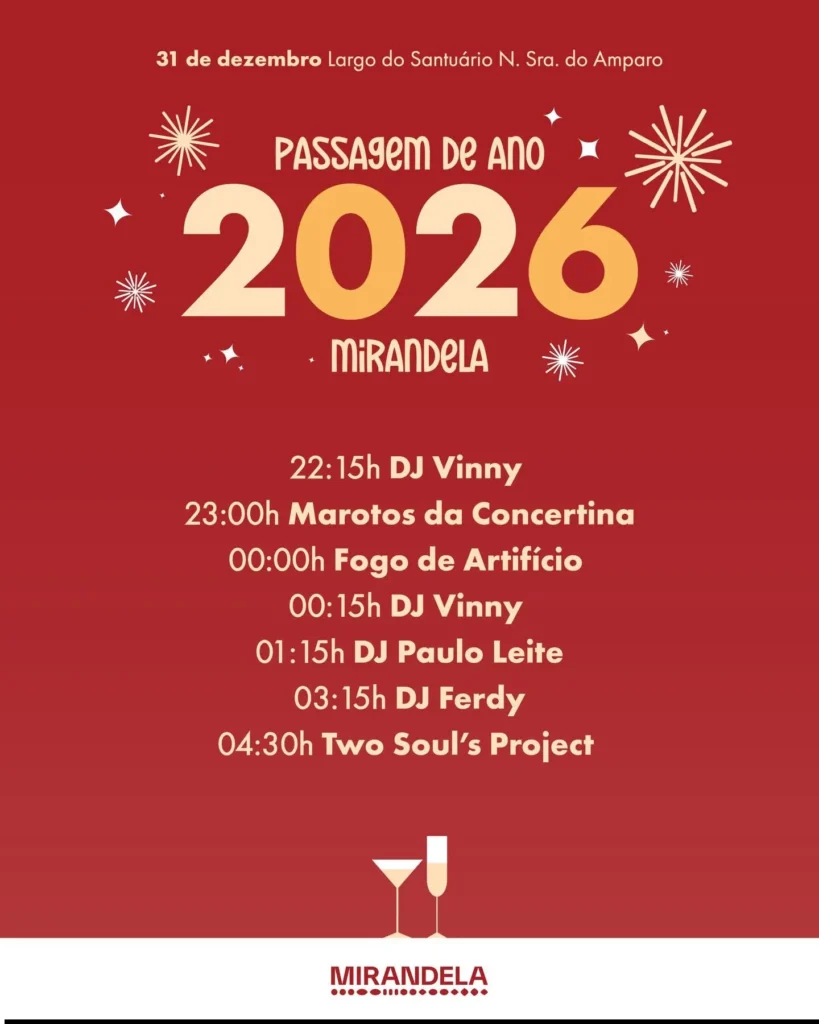 Passagem de Ano de Mirandela 2025