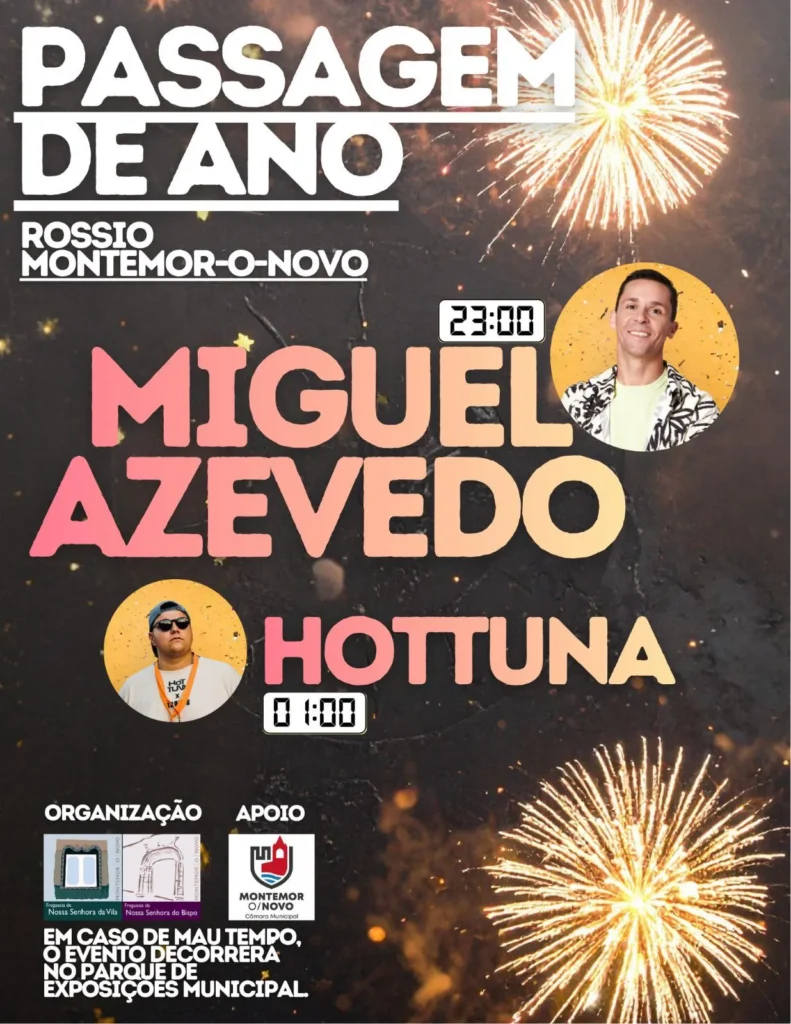 Passagem de Ano de Montemor-o-Novo 2025