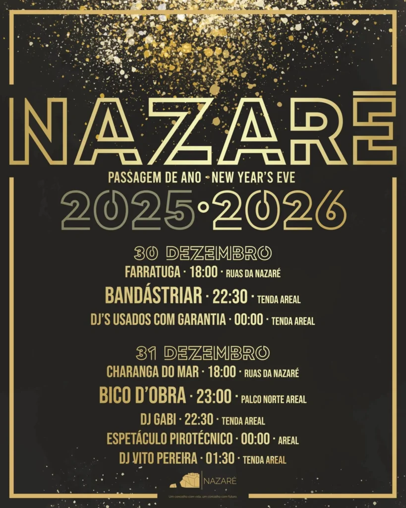 Passagem de Ano da Nazaré 2025