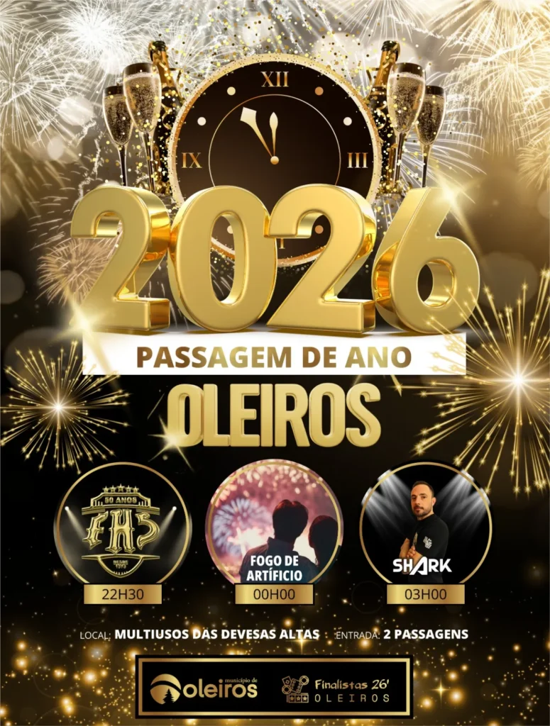 Passagem de Ano de Oleiros 2025