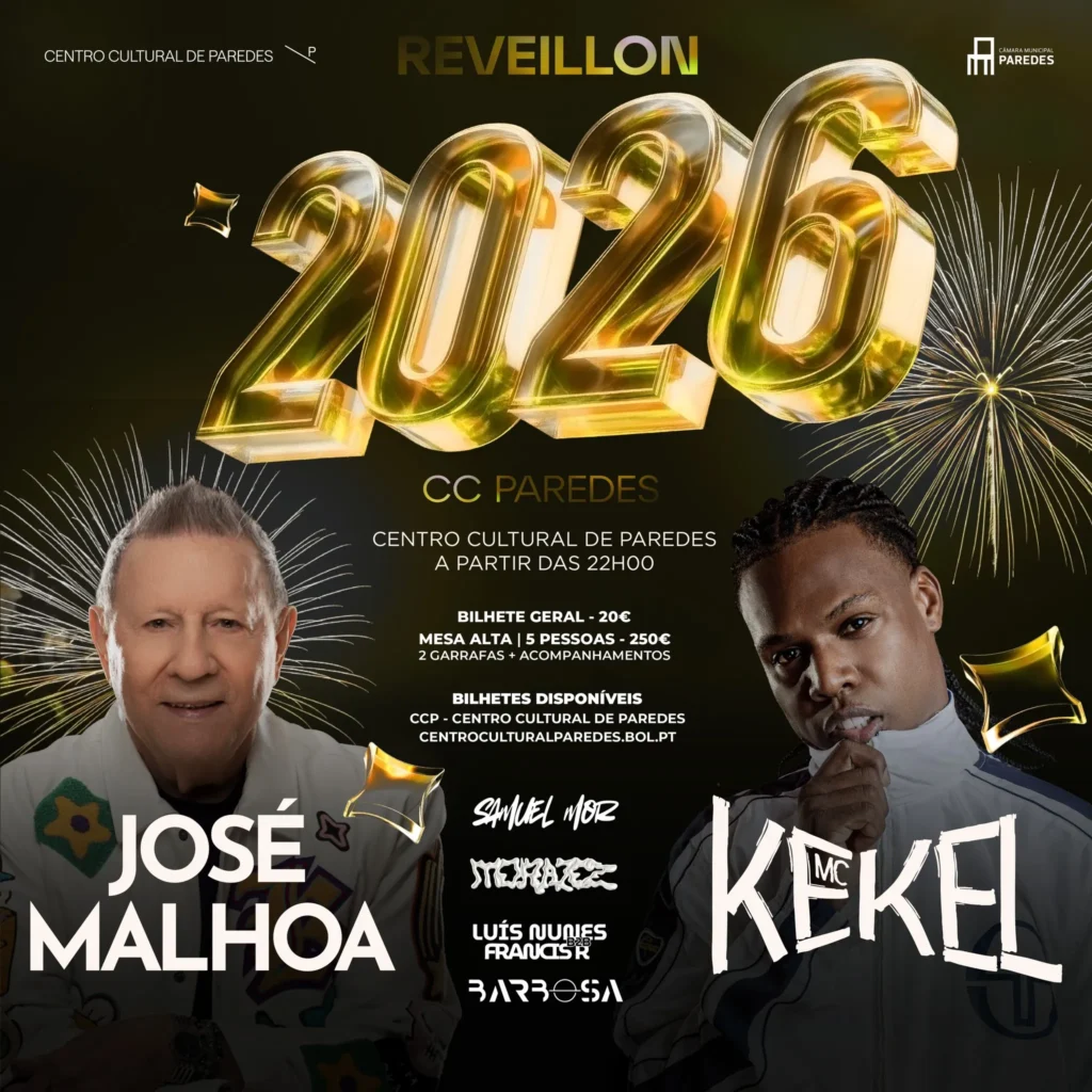 Passagem de Ano de Paredes 2025