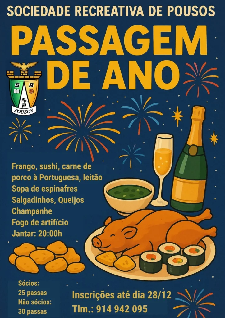 Passagem de Ano de Pousos, Torres Novas 2025