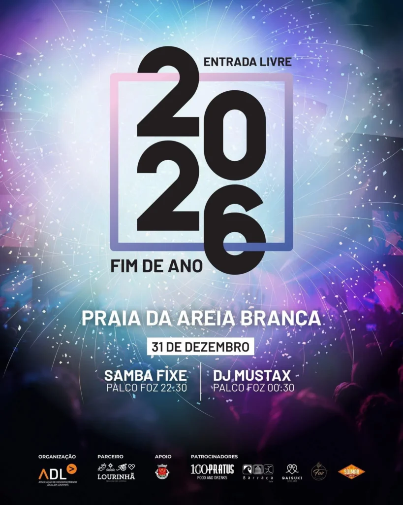 Passagem de Ano da Praia da Areia Branca 2025