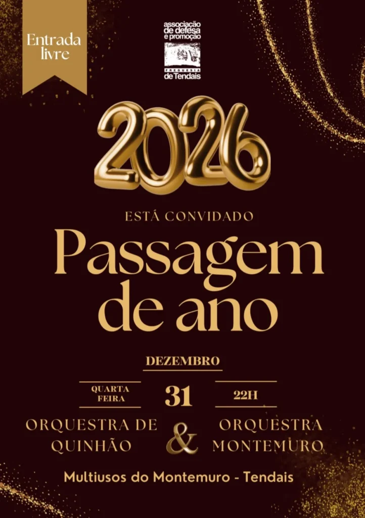 Passagem de Ano de Tendais 2025