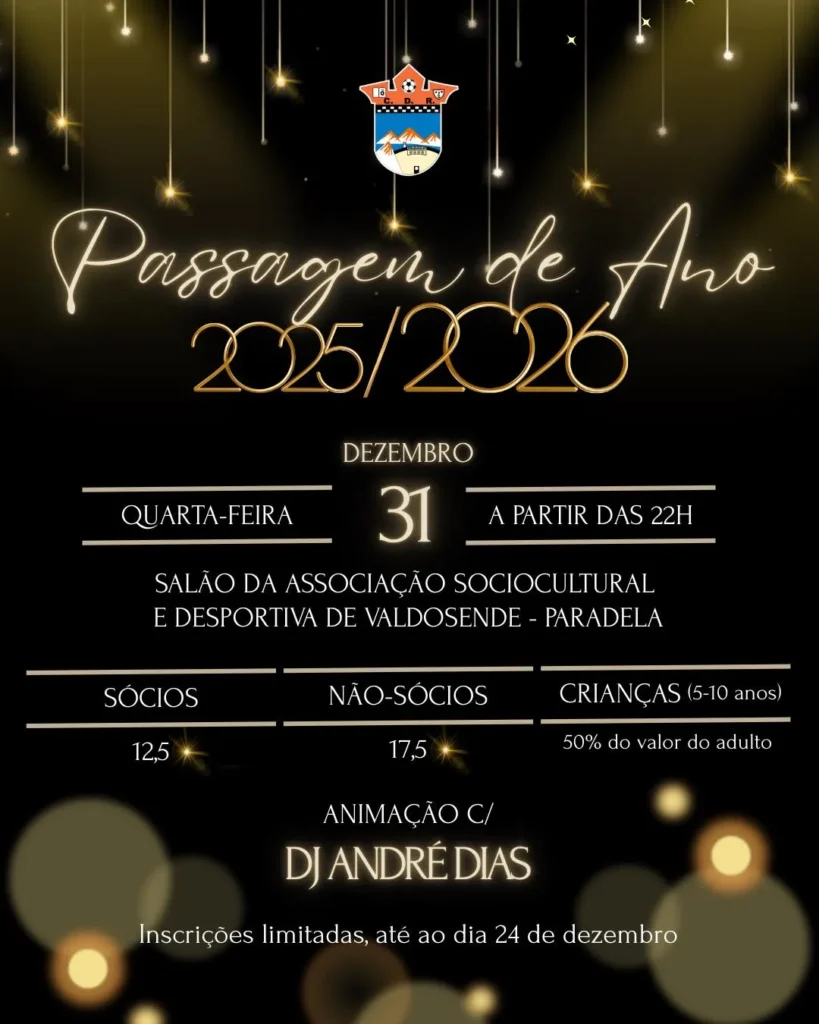 Passagem de Ano de Valdosense 2025