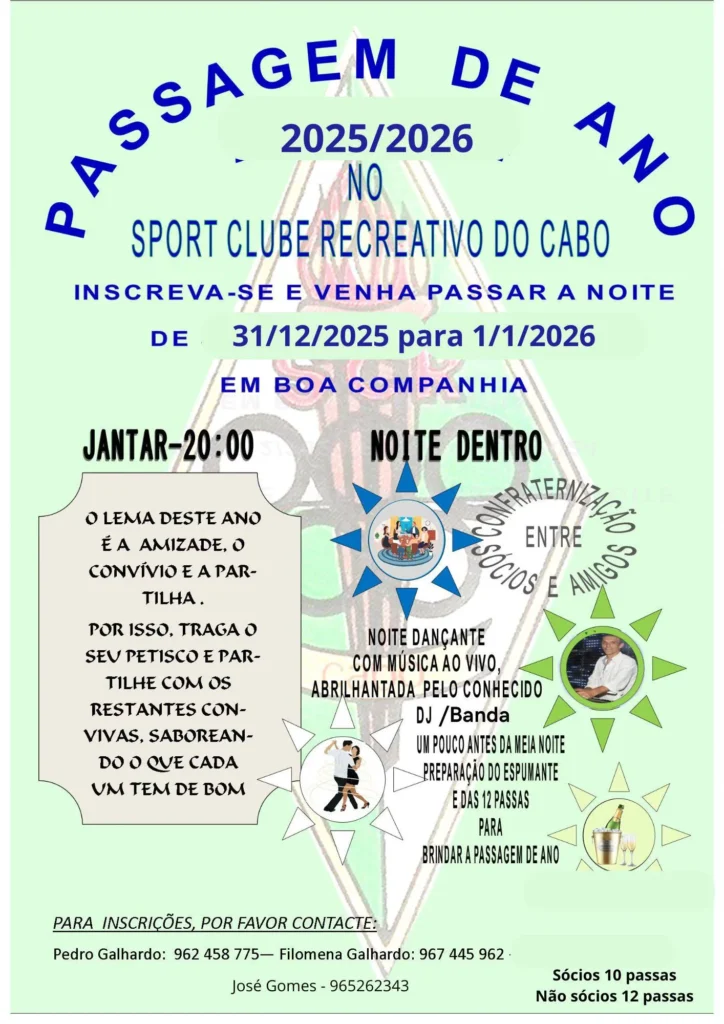 Passagem de Ano de Vialonga 2026