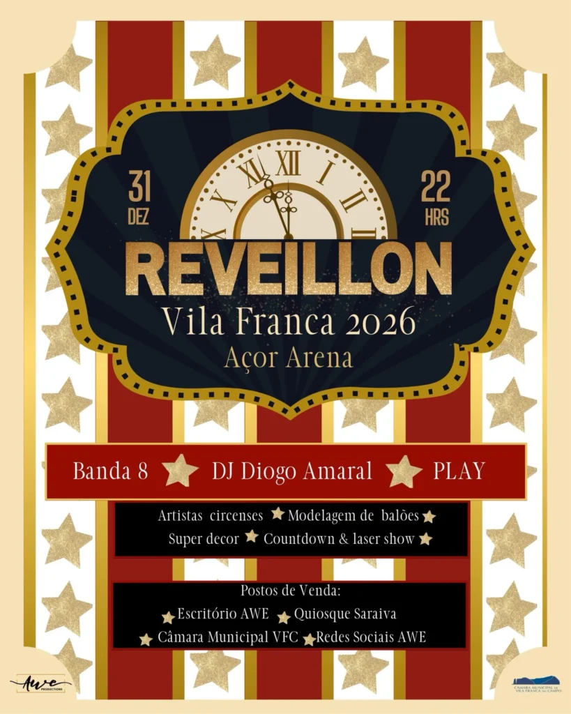 Passagem de Ano de Vila Franca do Campo 2025