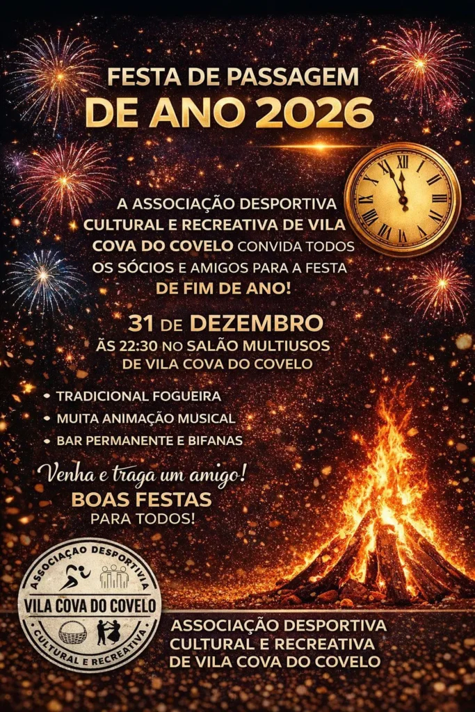 Passagem de Ano de Vila Cova de Covelo 2025