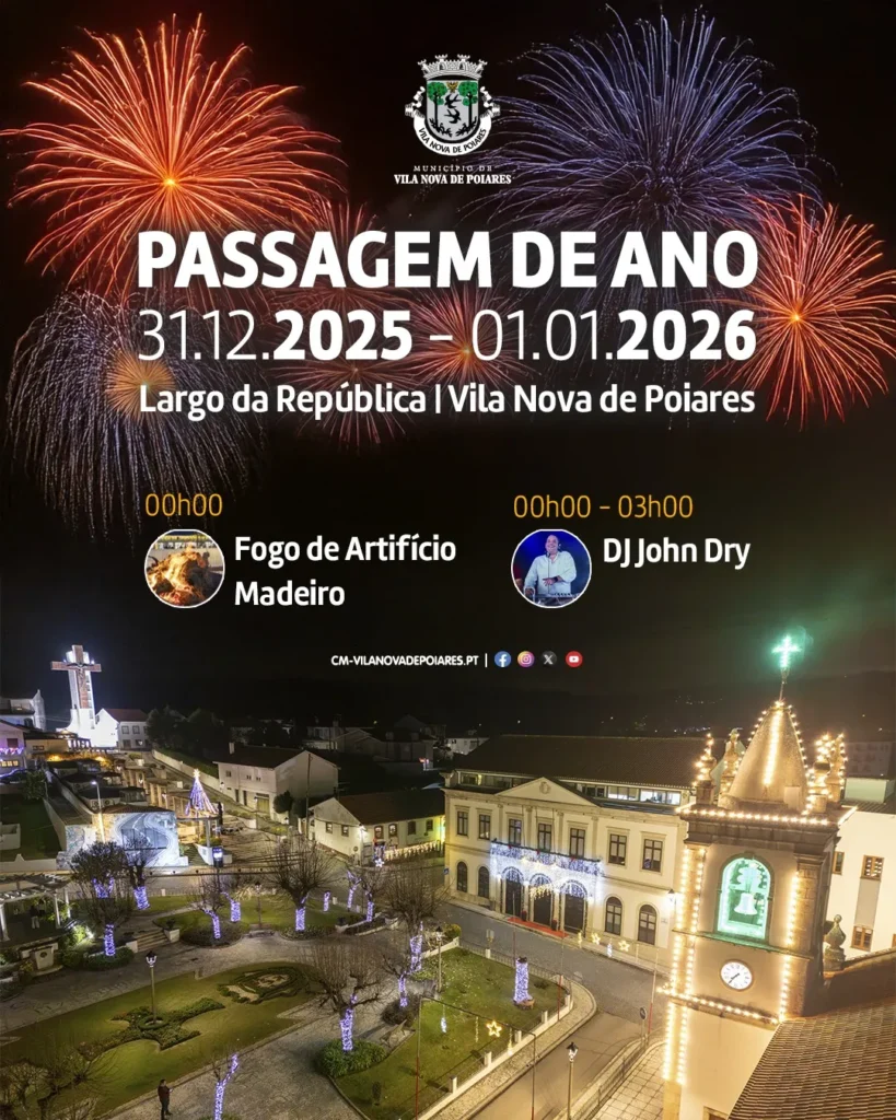 Passagem de Ano de Vila Nova de Poiares 2025