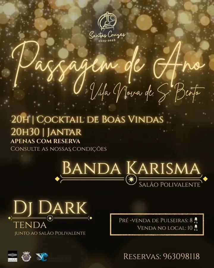 Passagem de Ano de Vila Nova do São Bento 2025 em Vila Nova de São Bento