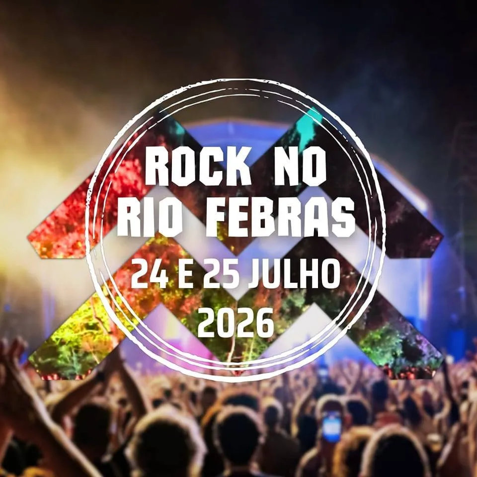 Festival Rock no Rio Febras 2026 em Praia Fluvial de Briteiros