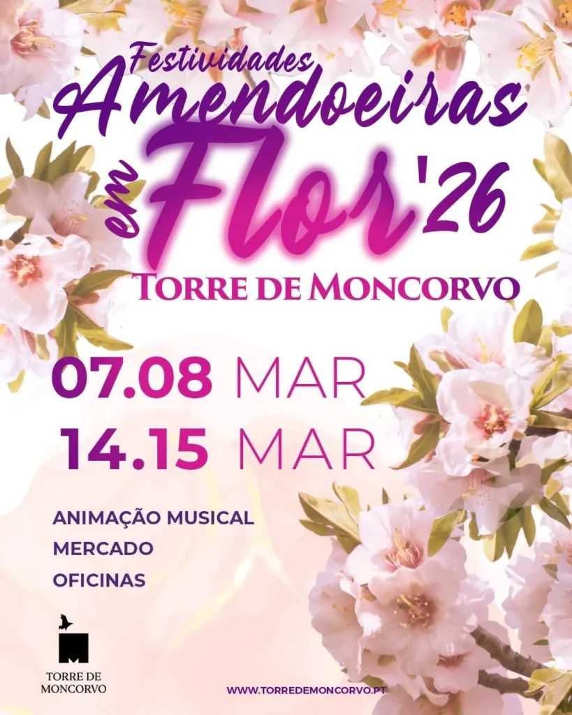 Amendoeiras em Flor 2026 em Torre de Moncorvo