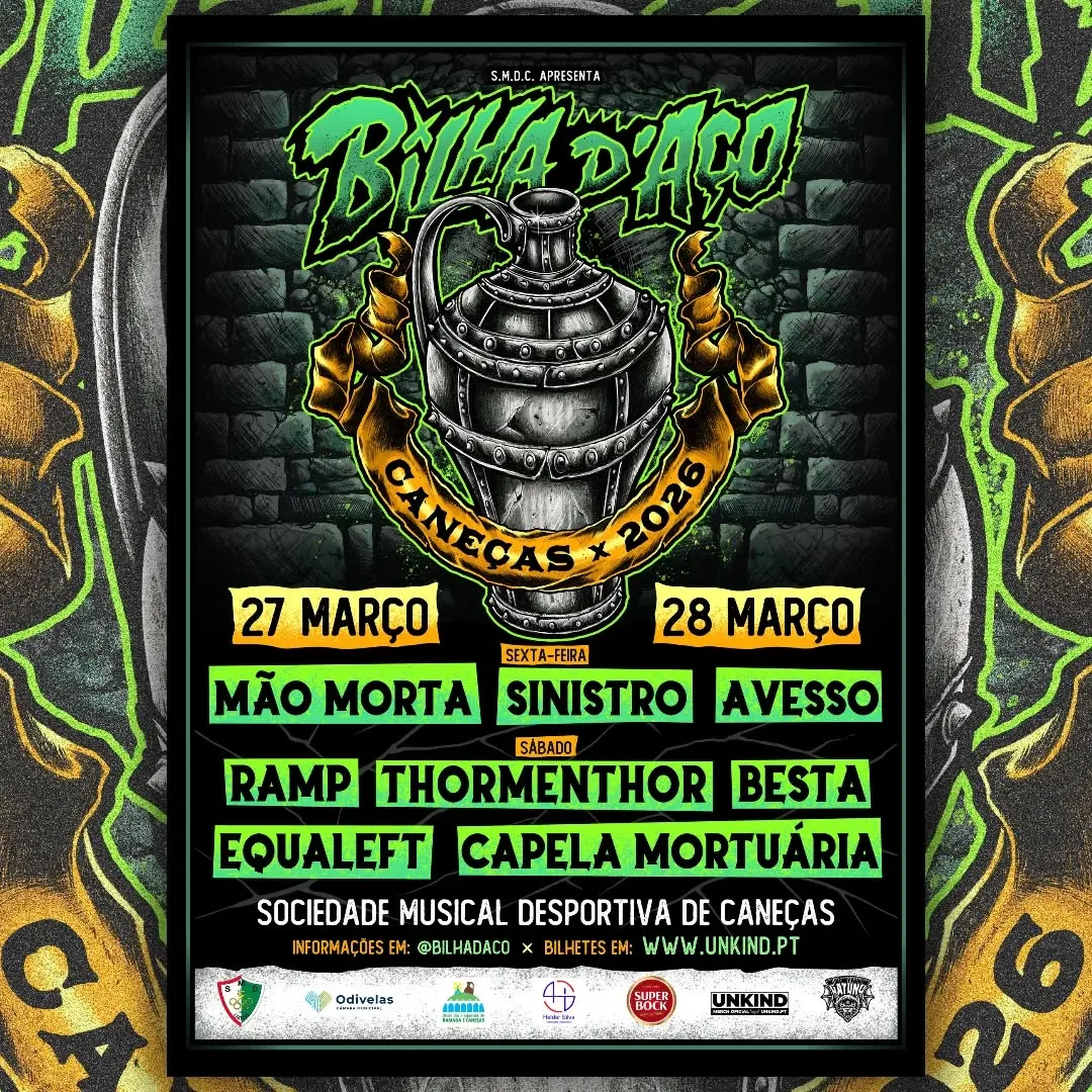 Festival Bilha d’ Aço 2026 em Caneças - Agenda de Concertos