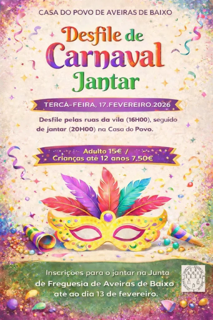 Carnaval de Aveiras de Baixo 2026