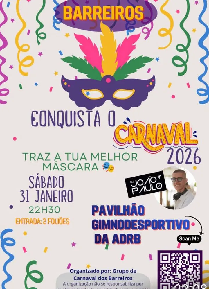 Carnaval de Barreiros, Leiria 2026