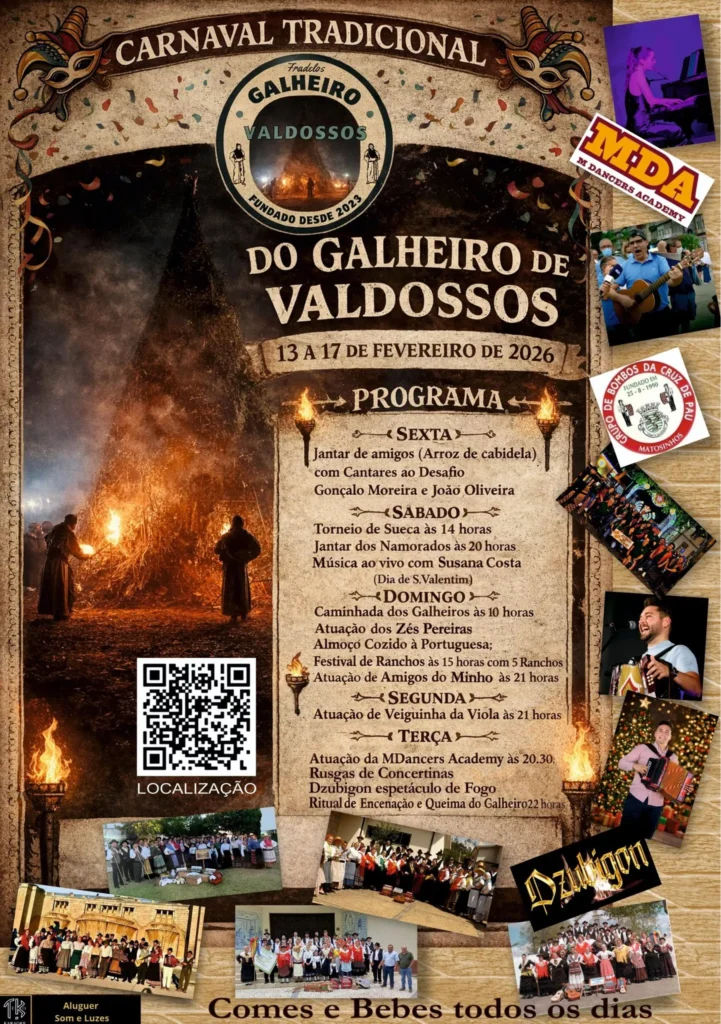 Carnaval de Galheiro de Valdossos 2026 em Valdossos