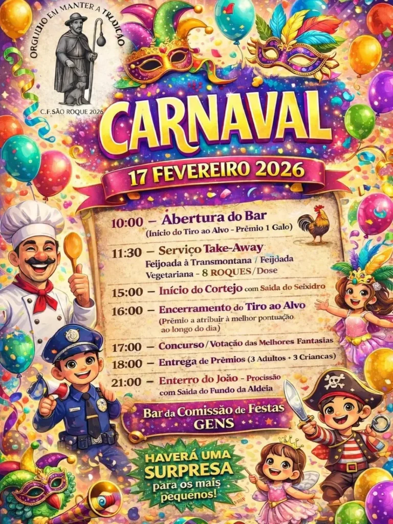 Carnaval de Gens, Gondomar 2026