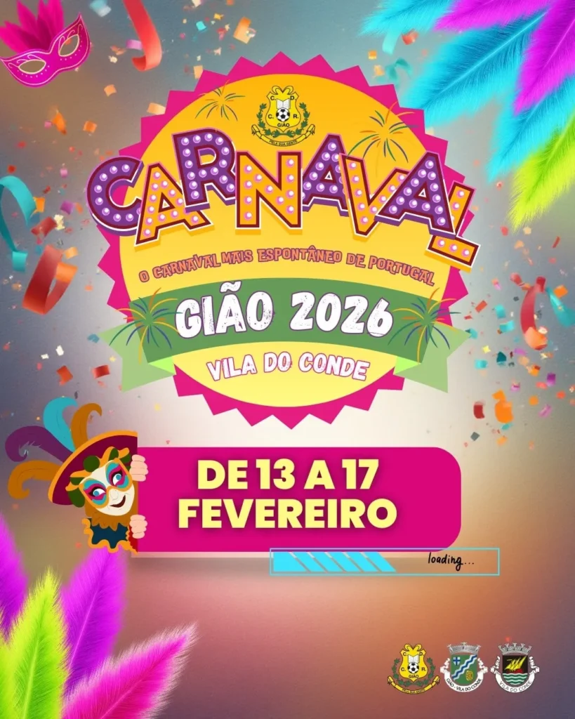 Carnaval de Gião, Vila do Conde 2026