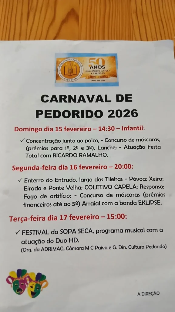 Carnaval de Pedorido 2026