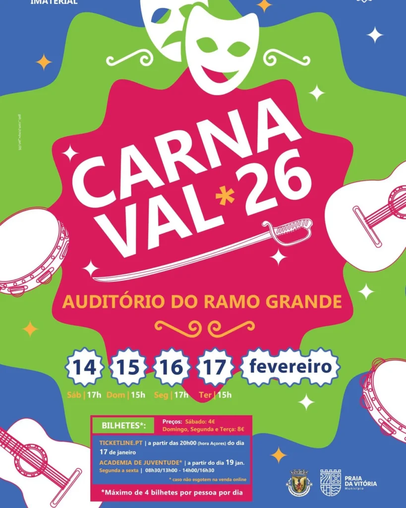 Carnaval da Praia da Vitória 2026