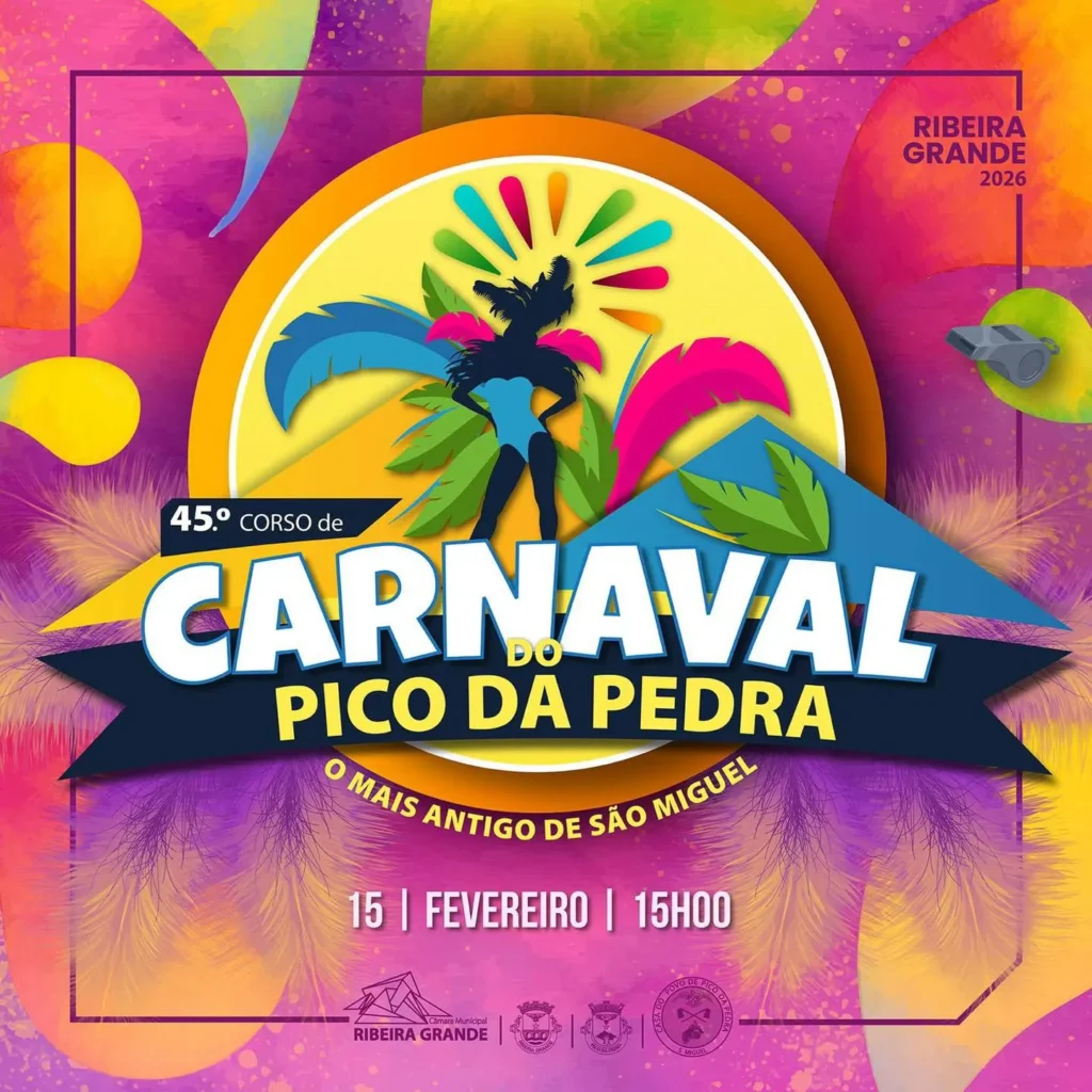 Carnaval do Pico da Pedra, Ribeira Grande 2026