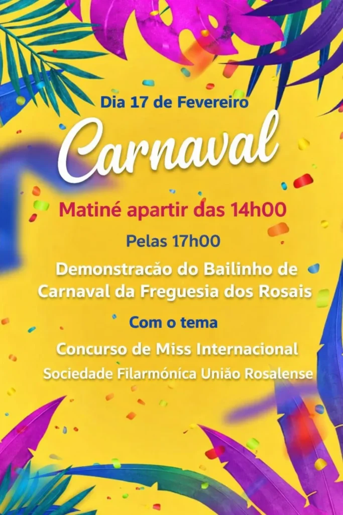 Carnaval de Rosais 2026