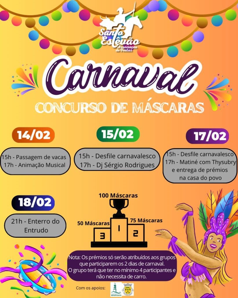 Carnaval de Santo Estêvão 2026
