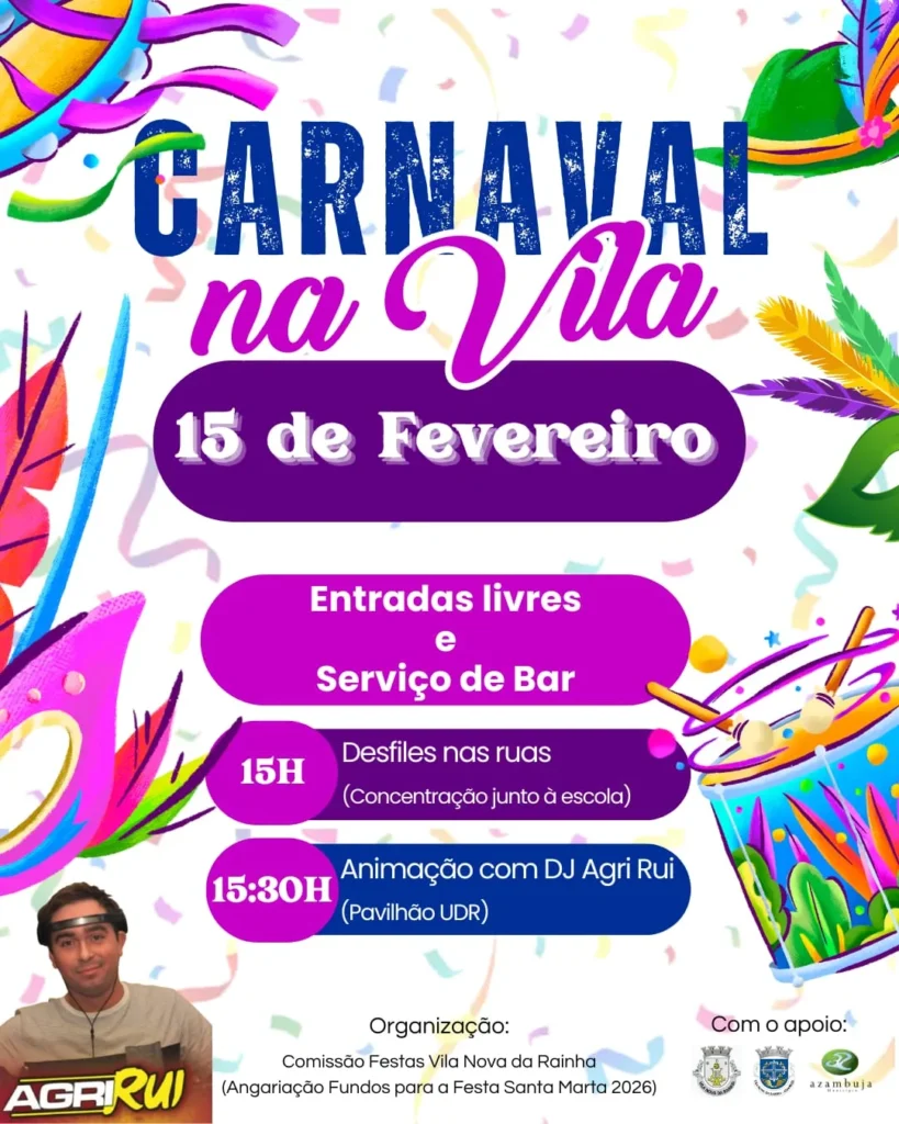 Carnaval de Vila Nova da Rainha 2026