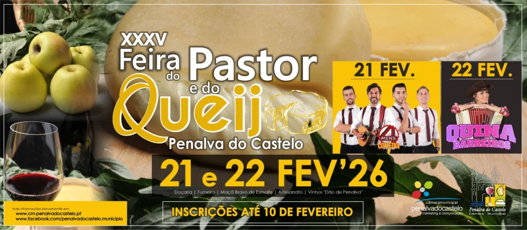 Feira do Pastor e do Queijo 2026 em Penalva do Castelo