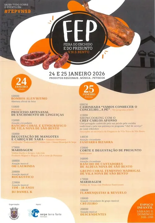 Feira dos Enchidos 2026 em Vila Nova de São Bento