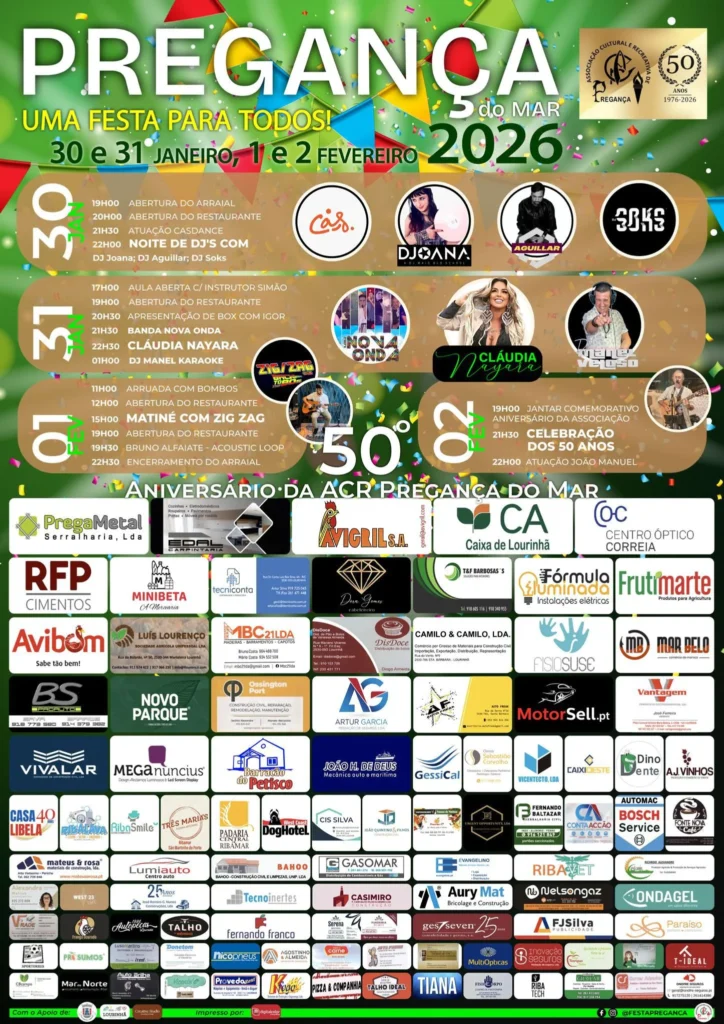 Festa de Pregança do Mar 2026