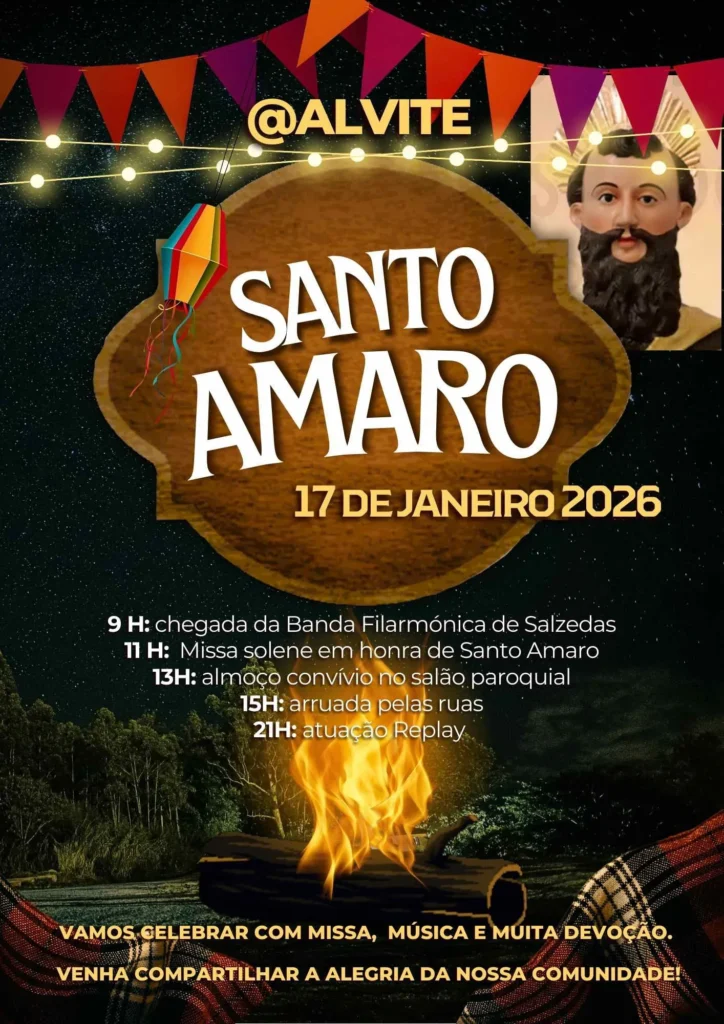 Festa de Santo Amaro 2026 em Alvite