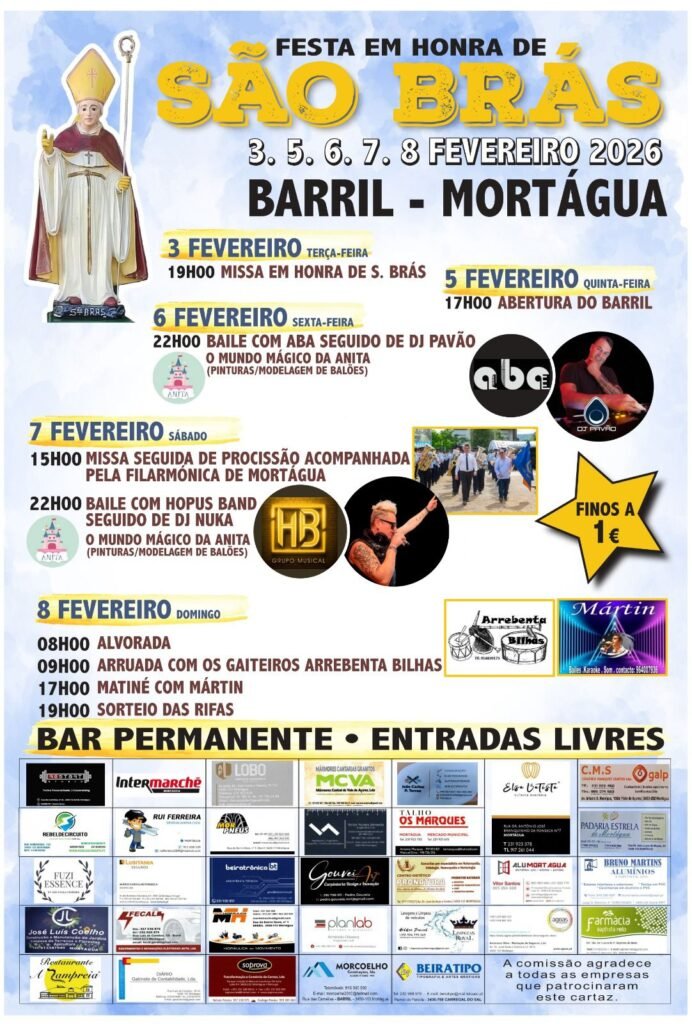Festas do Barril (São Brás) 2026