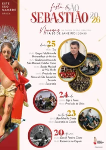 Festa de São Sebastião 2026 em Este São Mamede