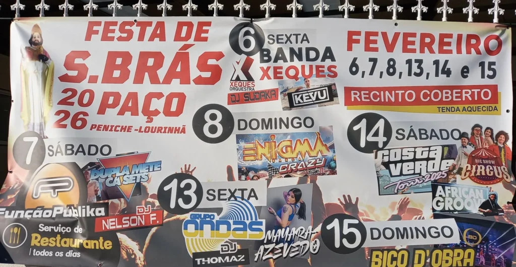 Festa de São Brás 2026 em Paço