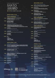 Festas de Santo Amaro 2026 em Santa Cruz