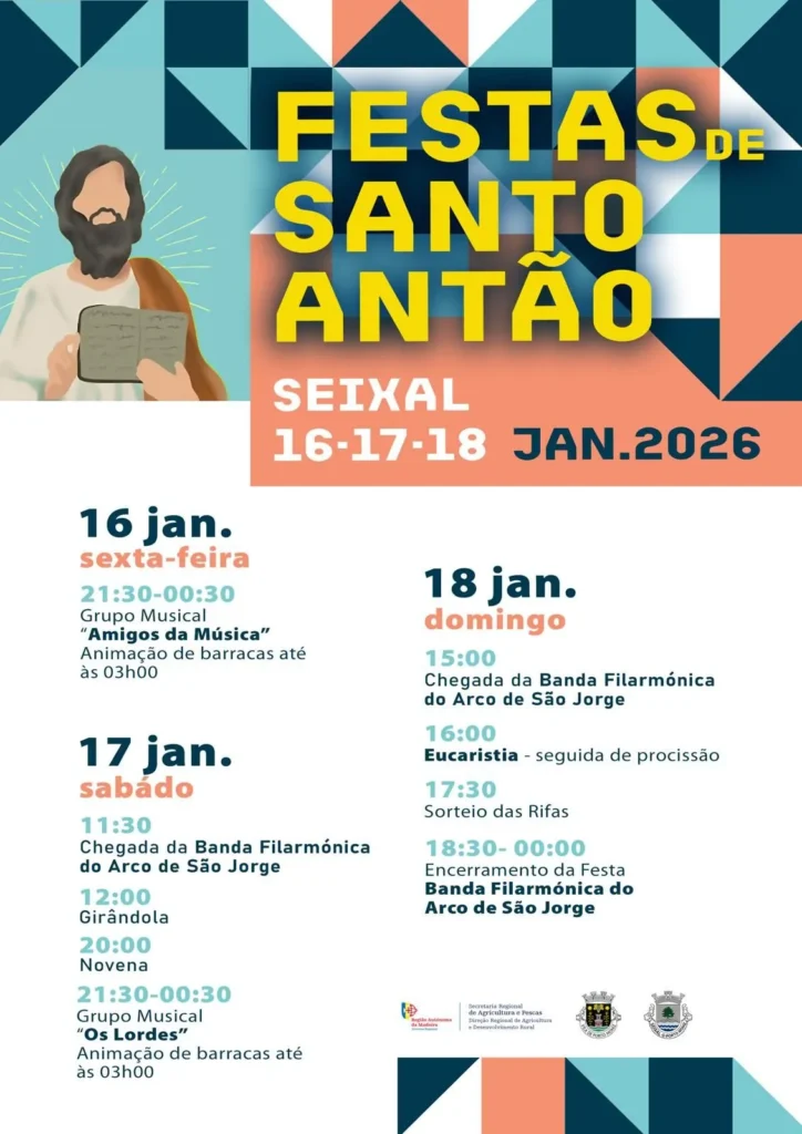 Festas de Santo Antão 2026 em Seixal
