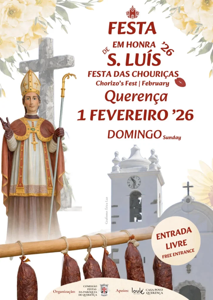 Festa de São Luís 2026 em Querença