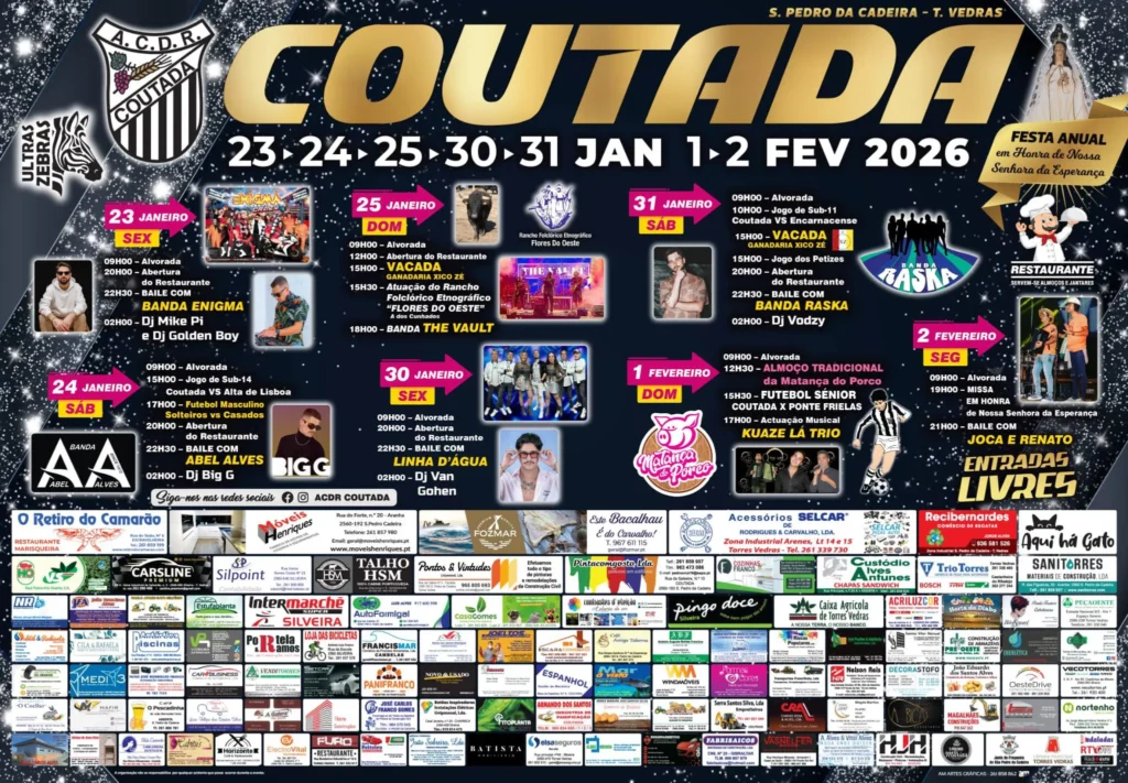 Festas da Senhora da Esperança 2026 em Coutada