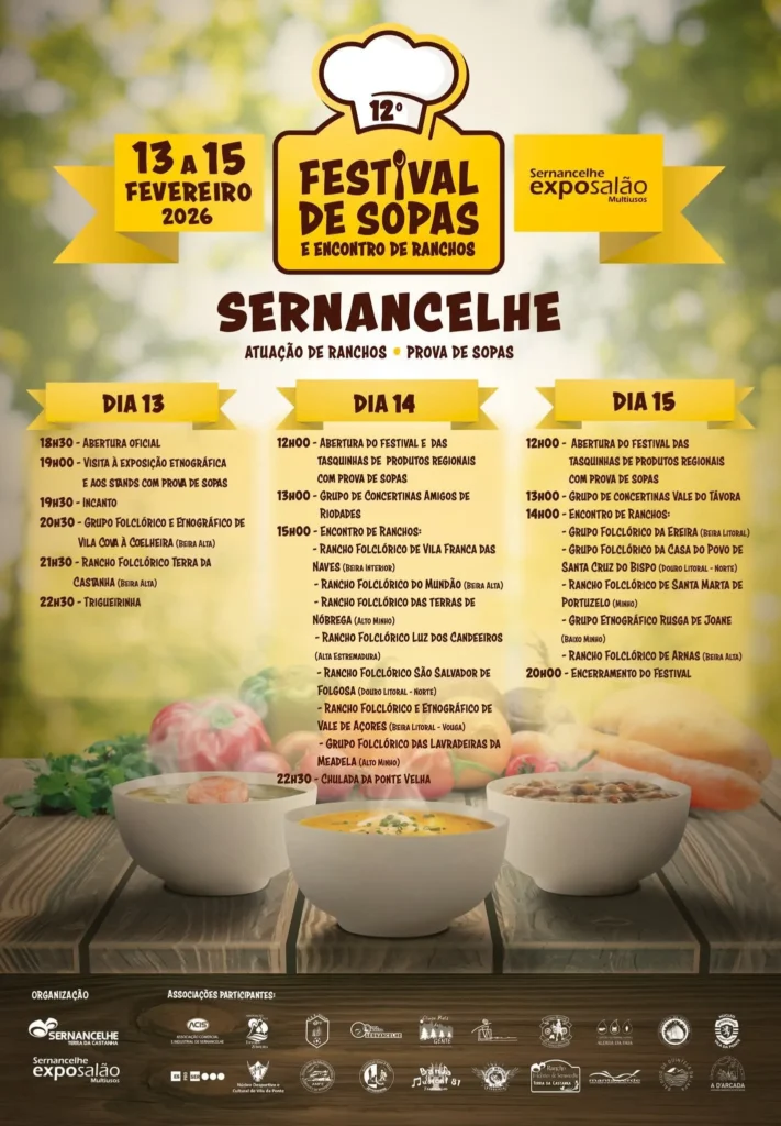 Festival de Sopas 2026 em Sernancelhe