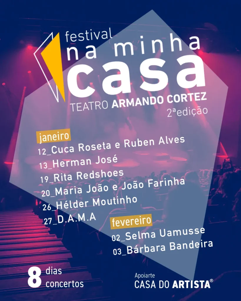 Festival Na Minha Casa 2026 em Lisboa