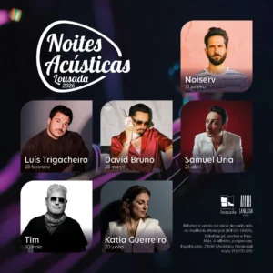 Noites Acústicas 2026 em Lousada