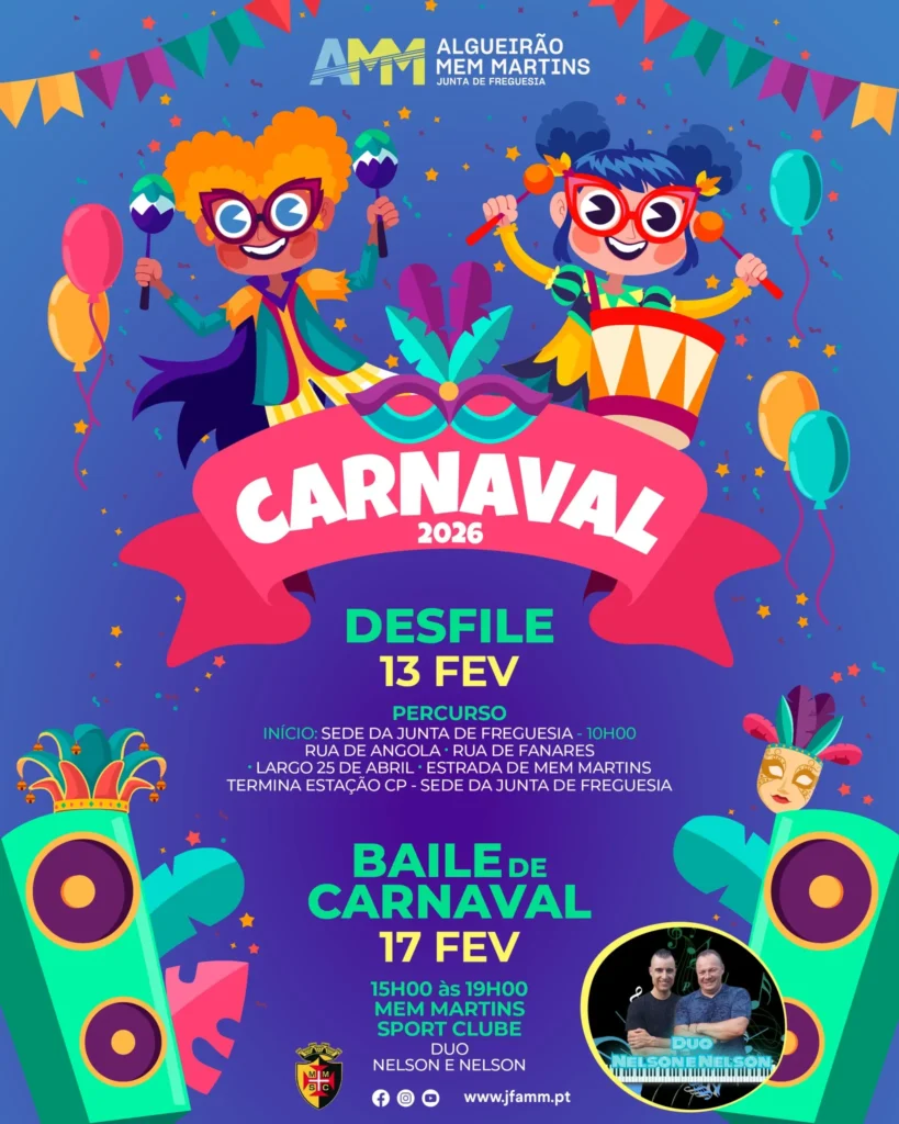 Carnaval de Algueirão - Mem Martins 2026