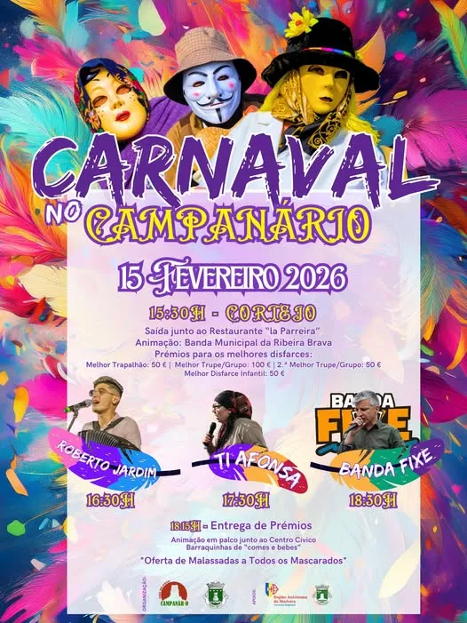 Carnaval no Campanário 2026